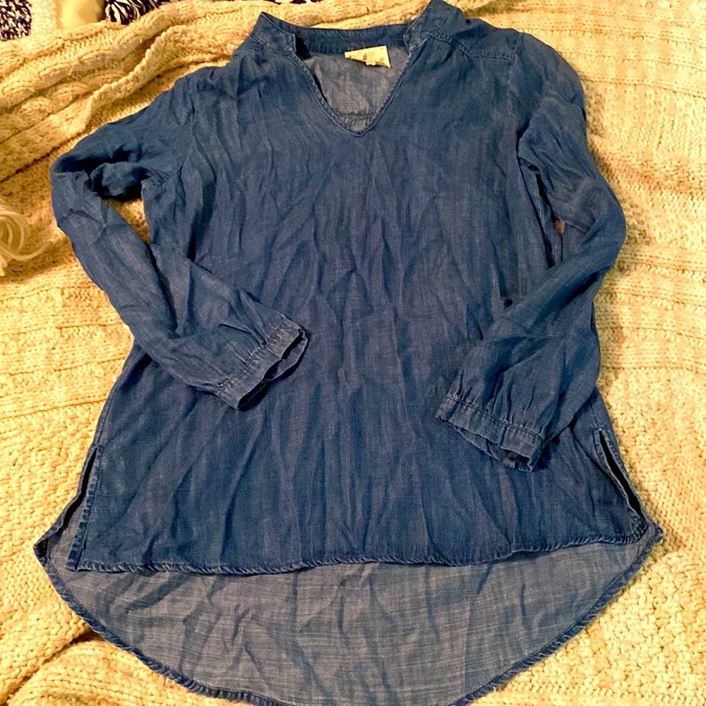 Linen Jean shirt